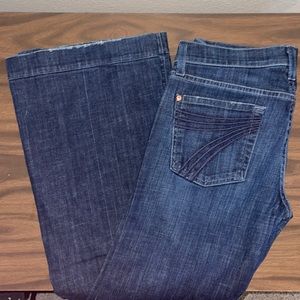 7 For All Mankind Dojo Dark Wash Jeans Size 28